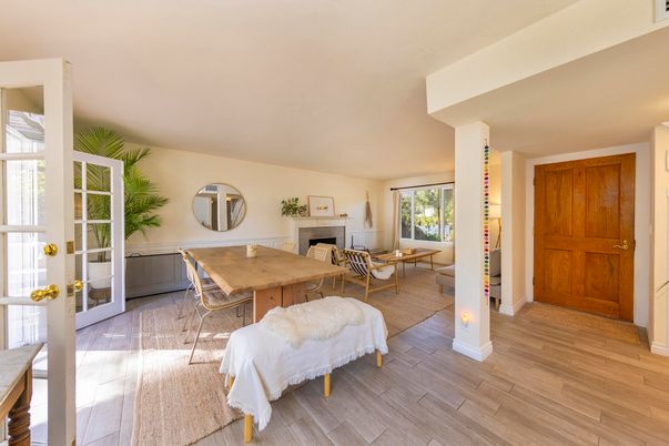 Fireplace, Interior, Living room, Wood Texture Flooring