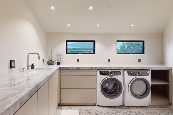 Interior, Recessed Lighting, Washer