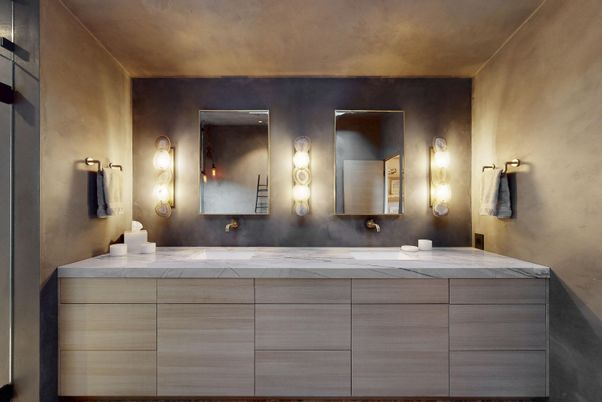 Bathroom, Dual Sink Vanities, Interior