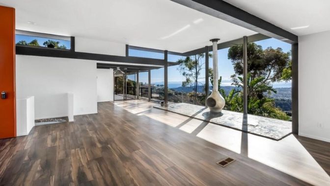 Interior, Recessed Lighting, Water, Wood Texture Flooring