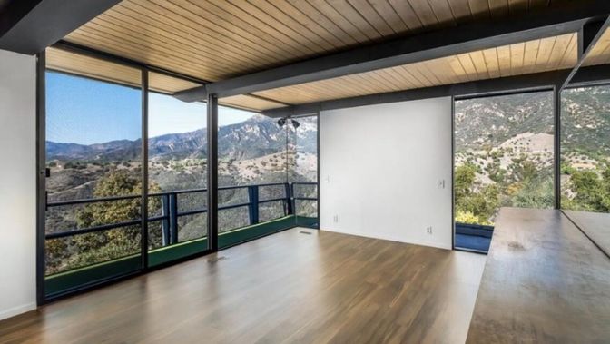 Empty room, Interior, Wooden Ceilings, Wood Texture Flooring
