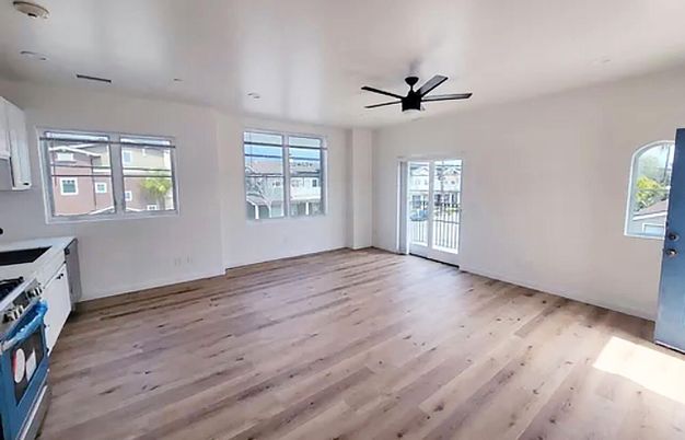 Empty room, Interior, Wood Texture Flooring
