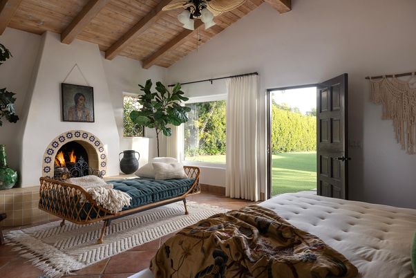 Fireplace, Interior, Wooden Beams, Wooden Ceilings