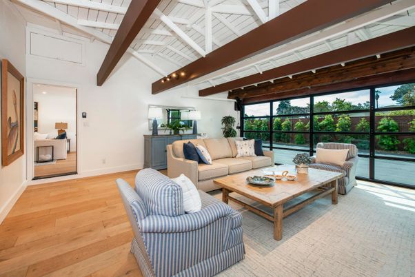 Interior, Living room, Wooden Beams, Wood Texture Flooring