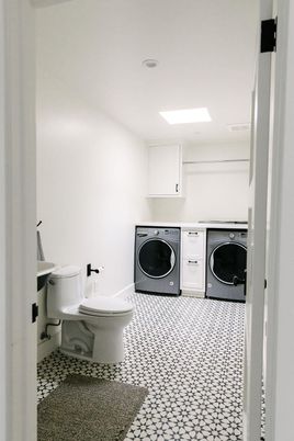 Interior, Recessed Lighting, Washer