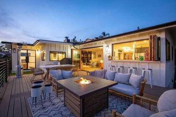Exterior, Wood Texture Flooring