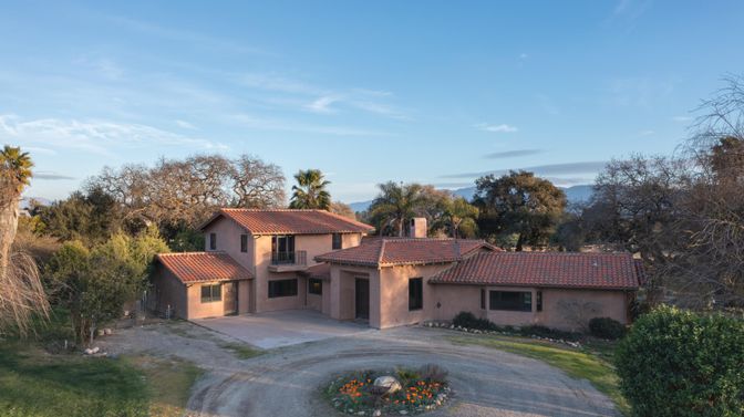 Backyard, Exterior, Facade, Mediterranean