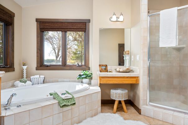 Bathroom, Glass Shower, Interior
