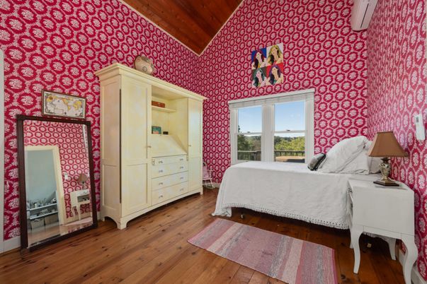 Bedroom, Interior, Wooden Ceilings, Wood Texture Flooring