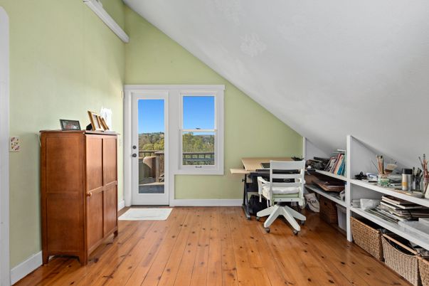 Home Office, Interior, Wood Texture Flooring