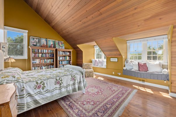 Bedroom, Interior, Wooden Ceilings, Wood Texture Flooring