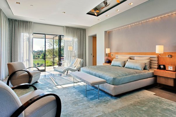 Bedroom, Interior, Living room, Recessed Lighting