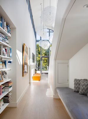 Interior, Pendant Lights, Wood Texture Flooring