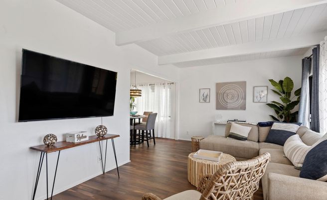 Dining room, Interior, Living room, Wood Texture Flooring