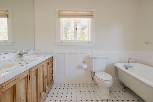 Bathroom, Dual Sink Vanities, Free Standing Baths, Interior, Tile Countertops