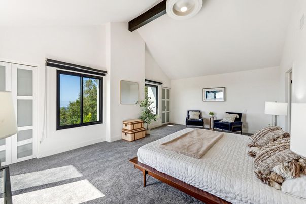 Bedroom, Interior, Wooden Beams
