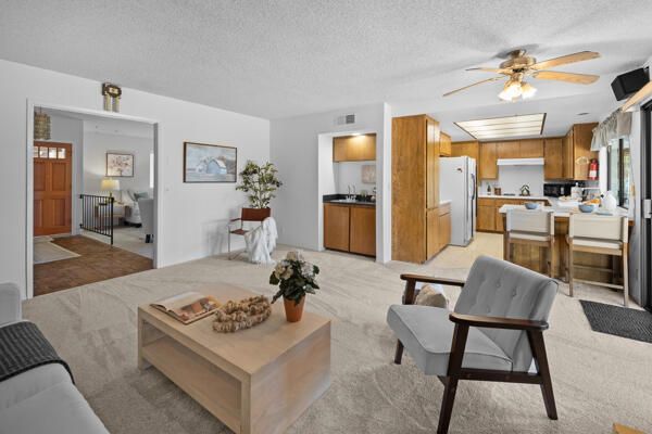 Interior, Kitchen, Living room