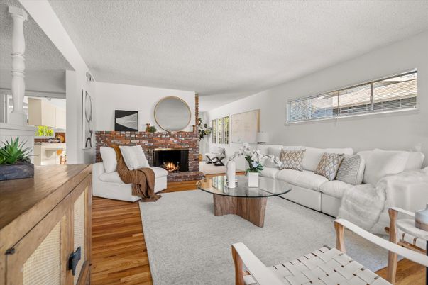 Fireplace, Interior, Living room, Wood Texture Flooring