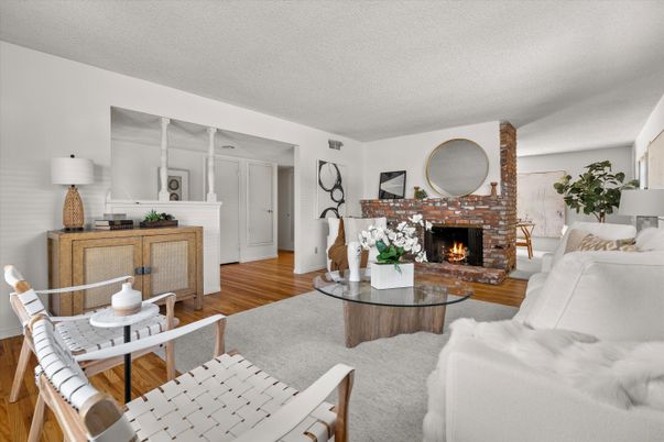 Fireplace, Interior, Living room, Wood Texture Flooring