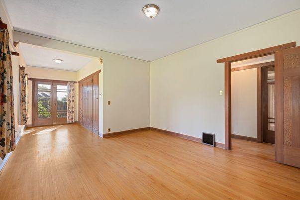 Empty room, Interior, Wood Texture Flooring