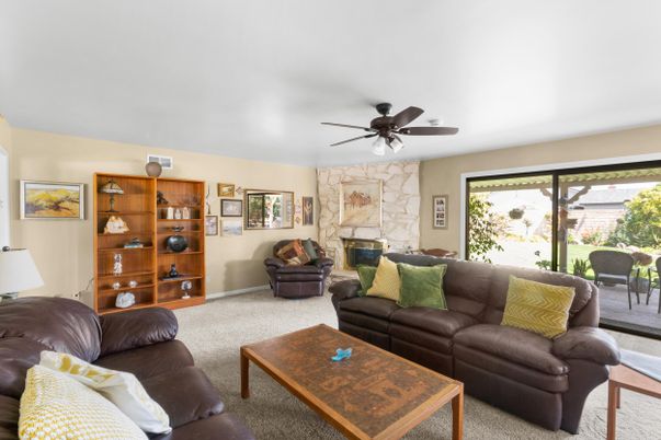 Fireplace, Interior, Living room, Stone Walls