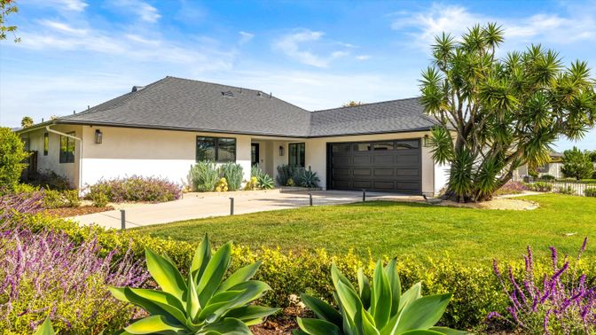Attached, Backyard, Exterior, Facade, Ranch