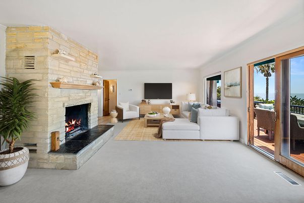 Fireplace, Interior, Living room, Stone Walls