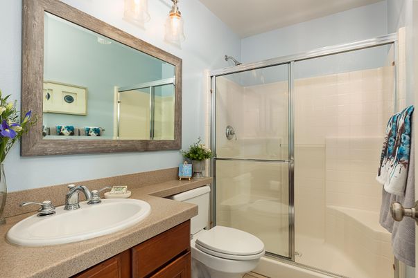 Bathroom, Glass Shower, Interior