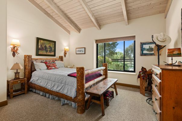 Bedroom, Interior, Wooden Beams, Wooden Ceilings