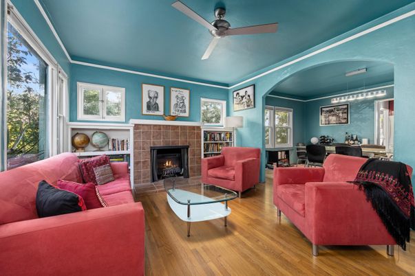 Fireplace, Interior, Living room, Wood Texture Flooring