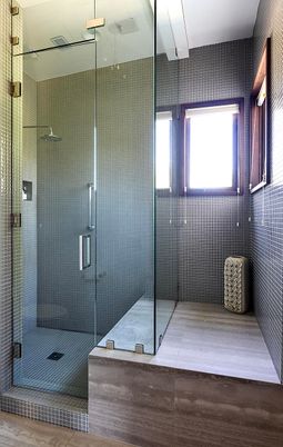 Bathroom, Glass Shower, Interior