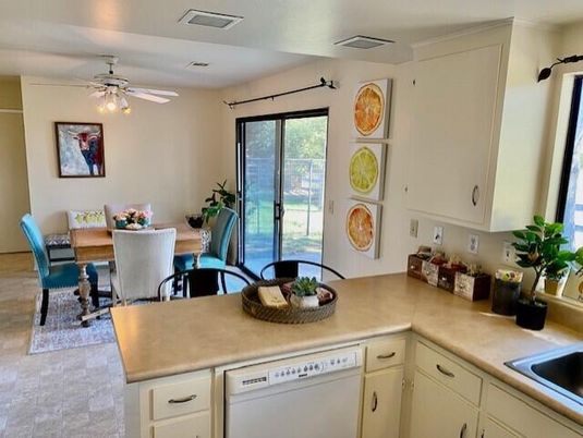 Dining room, Interior, Kitchen