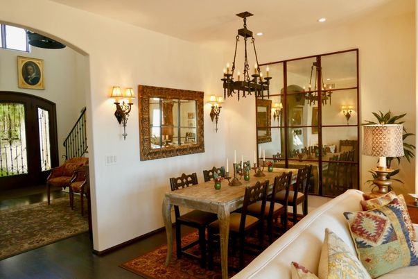 Chandelier, Dining room, Interior, Pendant Lights, Recessed Lighting