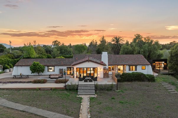 Backyard, Exterior, Facade, Spanish Mediterranean