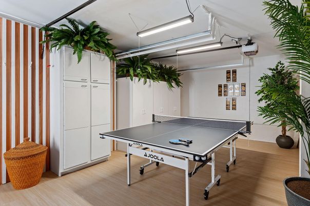 Game Room, Interior, Wood Texture Flooring