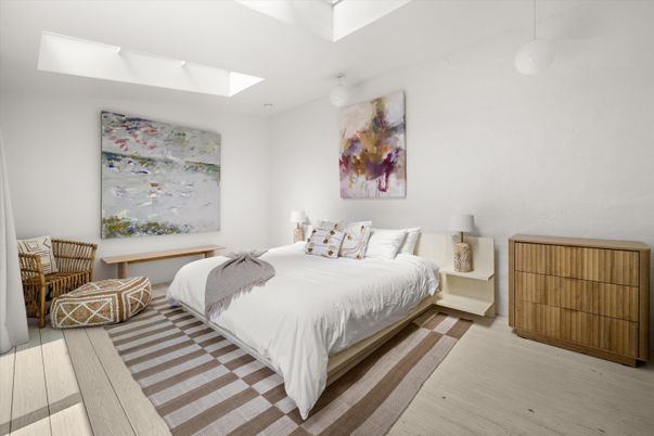 Bedroom, Interior, Pendant Lights