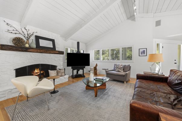 Fireplace, Interior, Living room, Wood Texture Flooring