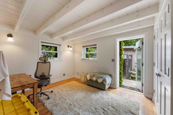 Home Office, Interior, Wood Texture Flooring