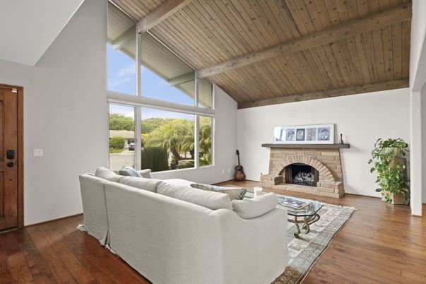 Fireplace, Interior, Living room, Wooden Beams, Wooden Ceilings, Wood Texture Flooring