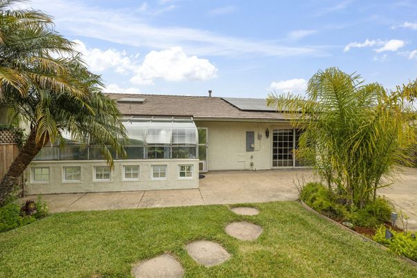 Backyard, Exterior, Solar Panels