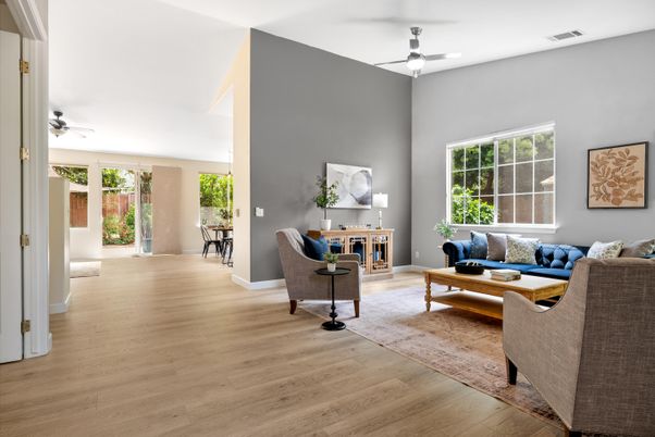 Home Office, Interior, Living room, Wood Texture Flooring
