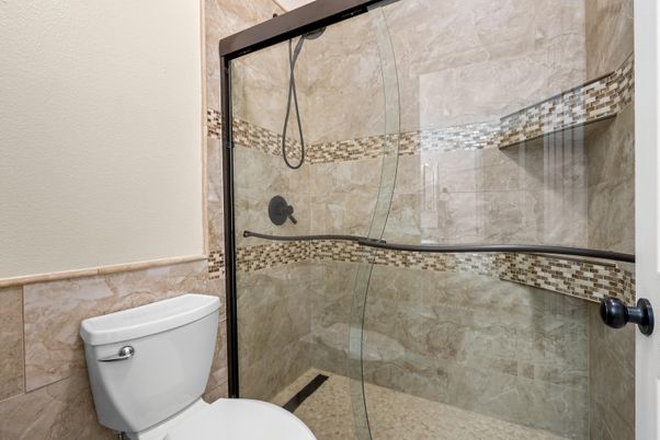 Bathroom, Glass Shower, Interior