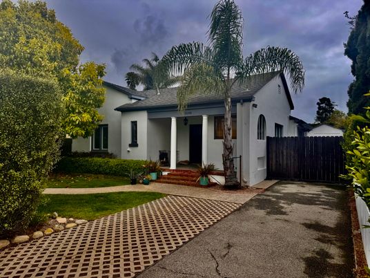 Backyard, Exterior, Facade, Spanish Mediterranean