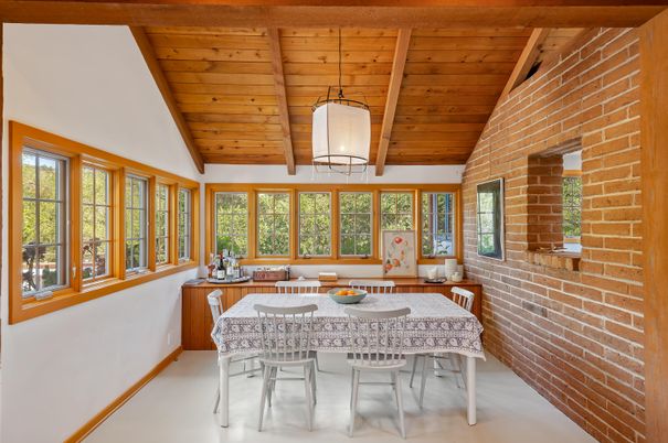 Interior, Pendant Lights, Stone Walls, Wooden Beams, Wooden Ceilings