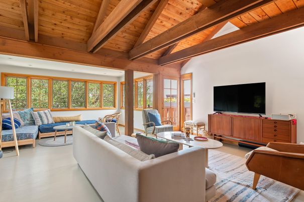 Interior, Living room, Wooden Beams, Wooden Ceilings