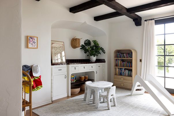 Interior, Wooden Beams