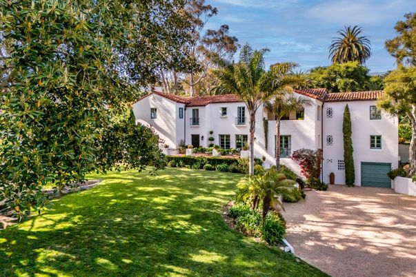 Attached, Backyard, Exterior, Facade, Spanish Mediterranean