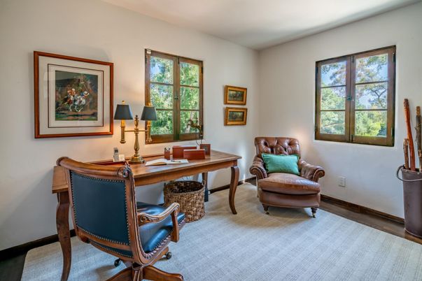Home Office, Interior, Wood Texture Flooring