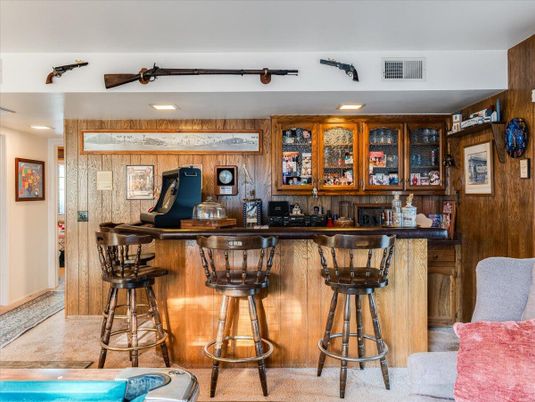 Interior, Recessed Lighting, Wooden Walls