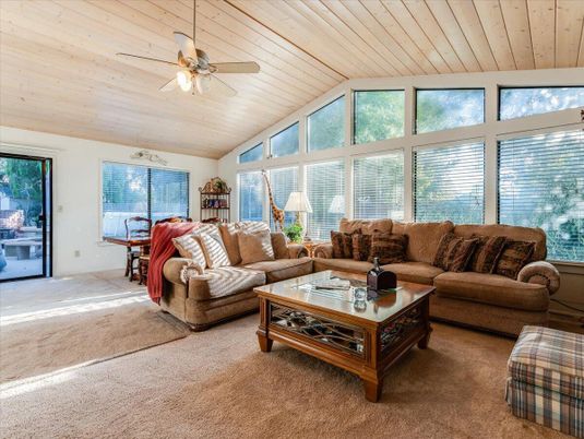 Interior, Living room, Wooden Ceilings